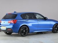Used BMW 118 M Sport 136 HP (100 kW) 2017 Blue Hatchback