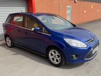 Usado Ford Grand C-Max Zetec 2014 Azul Monovolume