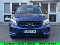 Used Mercedes GLE350 AMG Line Premium 258 HP (189 kW) 2018 Blue SUV