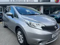 Used Nissan Note Acenta Premium 80 HP (58 kW) 2016 Silver Hatchback