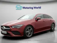 Used Mercedes CLA180 Shooting Brake AMG line 136 HP (100 kW) 2022 Red Estate