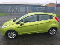Used Ford Fiesta Zetec 96 HP (70 kW) 2009 Green Hatchback