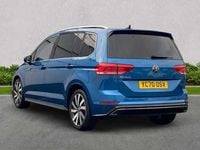 Used VW Touran R-line 150 HP (110 kW) 2020 Blue MPV