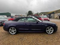 Used Audi A5 Cabriolet S-Line 2011 Purple Cabriolet
