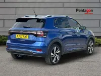 Used VW T-Cross R-line 108 HP (79 kW) 2022 Blue SUV