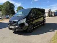 Used Ford Transit Custom Trend 125 HP (91 kW) 2015 Black Van