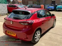 Used Vauxhall Corsa 75 HP (55 kW) 2020 Red Hatchback