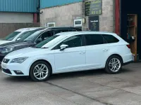 Used Seat Leon SE Dynamic 108 HP (79 kW) 2016 White Estate