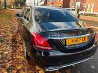 Used Mercedes C220 170 HP (125 kW) 2016 Black Sedan