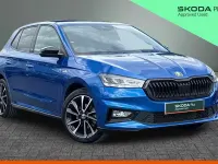 Used Skoda Fabia Monte Carlo 110 HP (80 kW) 2024 Race blue metallic Hatchback
