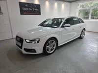 Used Audi A4 S-Line 170 HP (125 kW) 2015 White Estate