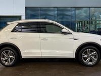 New VW T-Roc R-line 150 HP (110 kW) 2025 Pure white SUV