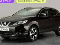 Used Nissan Qashqai N-Connecta 110 HP (80 kW) 2016 Black SUV