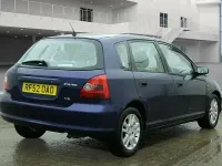 Used Honda Civic Executive 108 HP (79 kW) 2002 Blue Hatchback