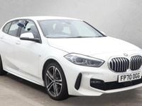 Used BMW 118 M Sport 140 HP (102 kW) 2020 White Hatchback