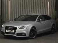 Used Audi A5 Sportback Black Edition 2015 Silver Hatchback