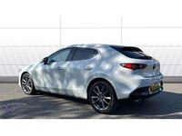 Begagnad Mazda 3 Exclusive-Line 138 HK (101 kW) 2025 Vit Halvkombi