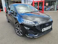 Used Ford Fiesta ST-Line 100 HP (73 kW) 2023 Black Hatchback