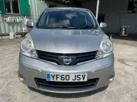 Used Nissan Note N-TEC 90 HP (66 kW) 2011 Silver Hatchback