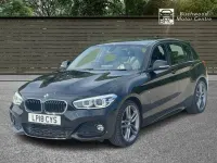 Used BMW 116 M Sport 116 HP (85 kW) 2018 Black Hatchback