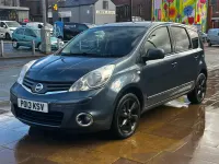 Used Nissan Note N-TEC 90 HP (66 kW) 2013 Blue Hatchback