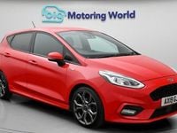 Used Ford Fiesta ST-Line 125 HP (91 kW) 2019 Red Hatchback