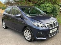 Used Peugeot 108 Active 68 HP (50 kW) 2016 Blue Hatchback