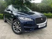 Used Jaguar F-Pace Portfolio 240 HP (176 kW) 2018 Blue SUV