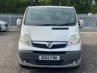 Used Vauxhall Vivaro Sportive 115 HP (84 kW) 2012 Silver MPV