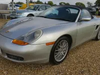 Used Porsche Boxster 204 HP (150 kW) 1998 Silver Cabriolet