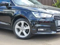 Used Audi A1 Sport 95 HP (69 kW) 2018 Black Hatchback