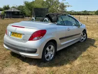 Second-hand Peugeot 207 Active 2012 Argintiu Cabrio