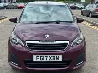Used Peugeot 108 Active 68 HP (50 kW) 2017 Mauve/purple Hatchback