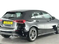 Used Mercedes A200 AMG line 163 HP (119 kW) 2019 Black Hatchback