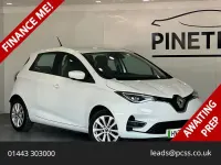 Używany Renault Zoe Iconic 100 kW (136 KM) 2020 Biały Hatchback