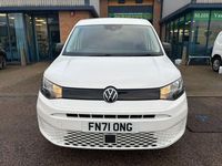 Used VW Caddy S 102 HP (75 kW) 2021 White MPV