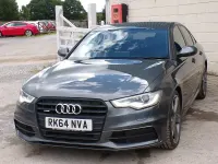 Used Audi A6 Black Edition 313 HP (230 kW) 2014 Grey Sedan