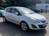 Used Vauxhall Corsa 83 HP (61 kW) 2011 Silver Hatchback