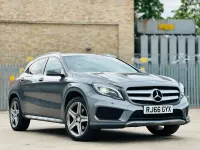 Begagnad Mercedes GLA220 AMG line 177 HK (130 kW) 2016 Grå SUV