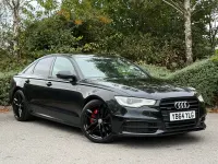 Used Audi A6 Black Edition 241 HP (177 kW) 2014 Black Sedan