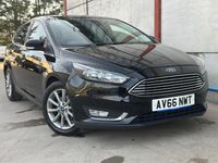 Used Ford Focus Titanium 2016 Black Hatchback