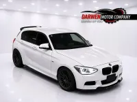 Used BMW M135 M Performance 320 HP (235 kW) 2013 White Hatchback