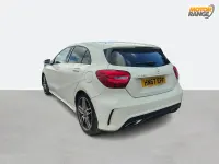 Used Mercedes A200 AMG line 2017 White Hatchback