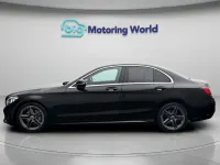 Used Mercedes C200 AMG line 198 HP (145 kW) 2019 Black Sedan