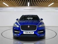 Used Jaguar F-Pace R-Sport 180 HP (132 kW) 2018 Blue SUV