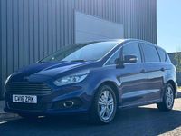 Begagnad Ford S-MAX Titanium 150 HK (110 kW) 2016 Blå Minibuss