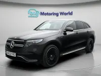 Used Mercedes EQC400 AMG line 300 kW (408 HP) 2022 Black SUV