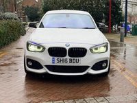 Used BMW 118 M Sport 2016 White Hatchback