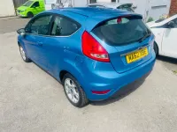 Used Ford Fiesta Zetec 2012 Blue Hatchback