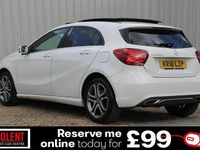 Used Mercedes A200 Sport Edition 134 HP (98 kW) 2018 White Hatchback